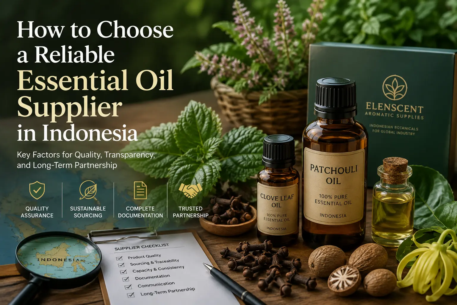 How to Choose a Reliable Essential Oil Supplier in Indonesia