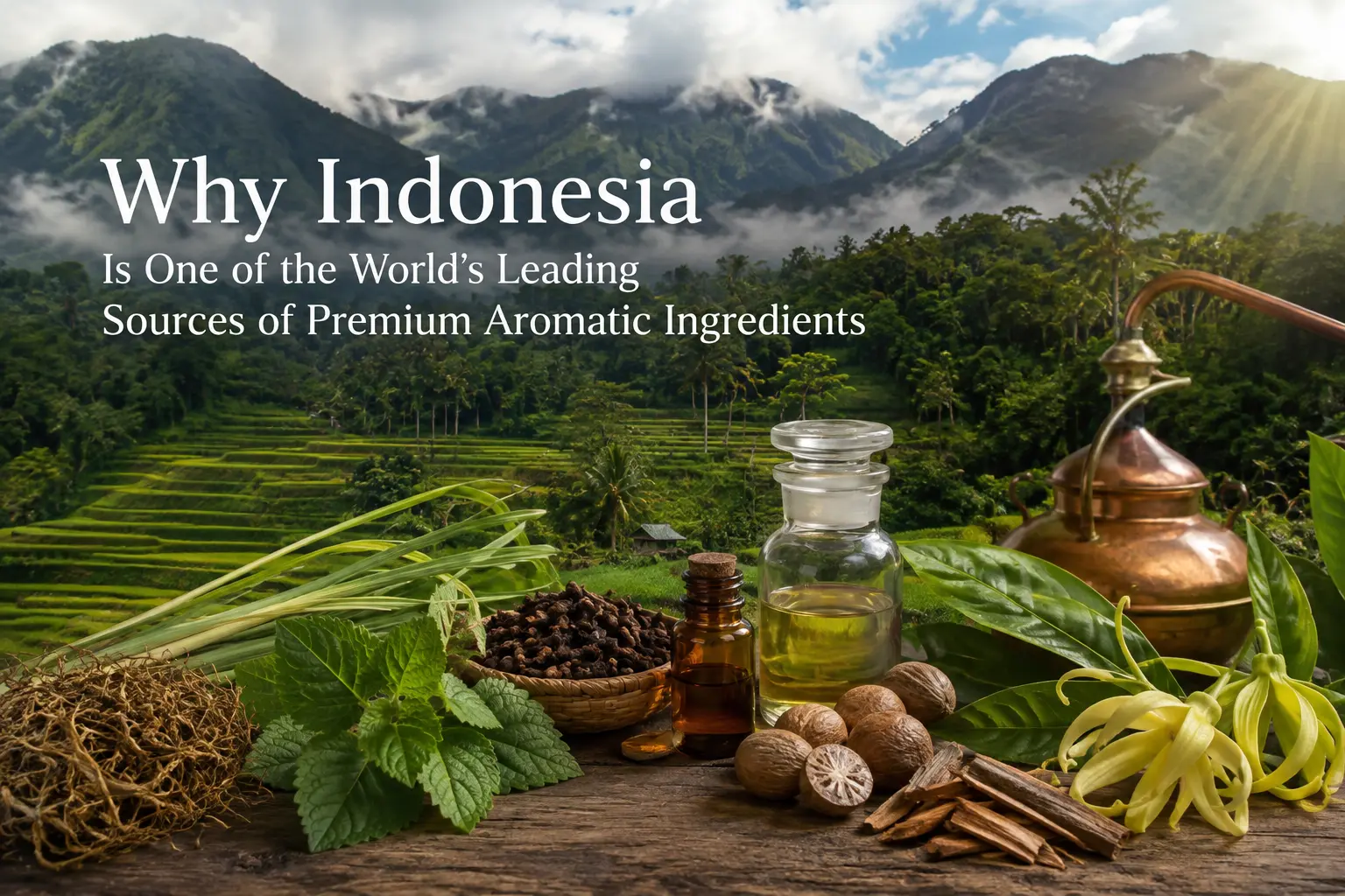 Why Indonesia Is One of the World’s Leading Sources of Premium Aromatic Ingredients